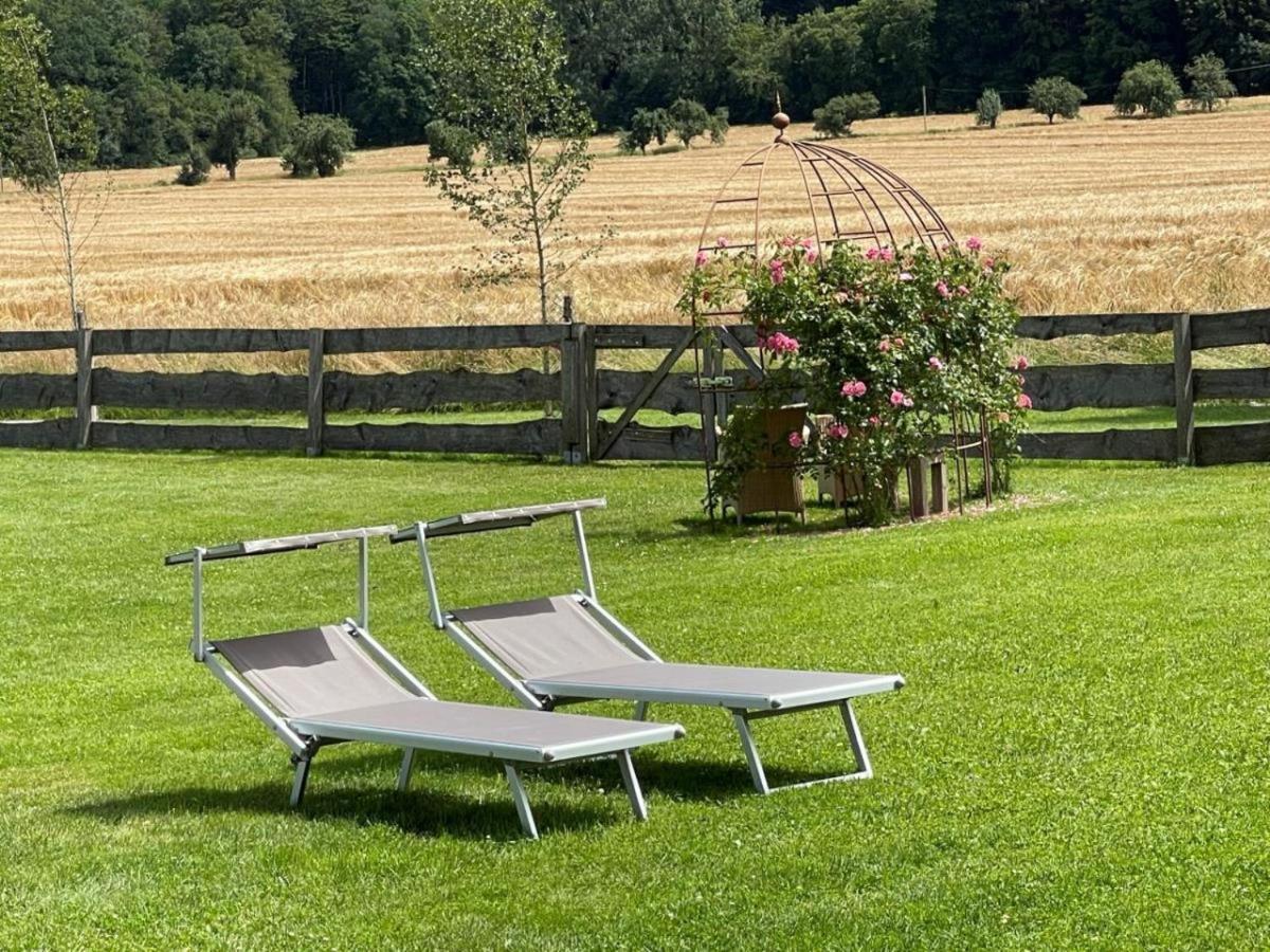 Ferienhaus S'Bunde Heisle Blaufelden Exterior foto